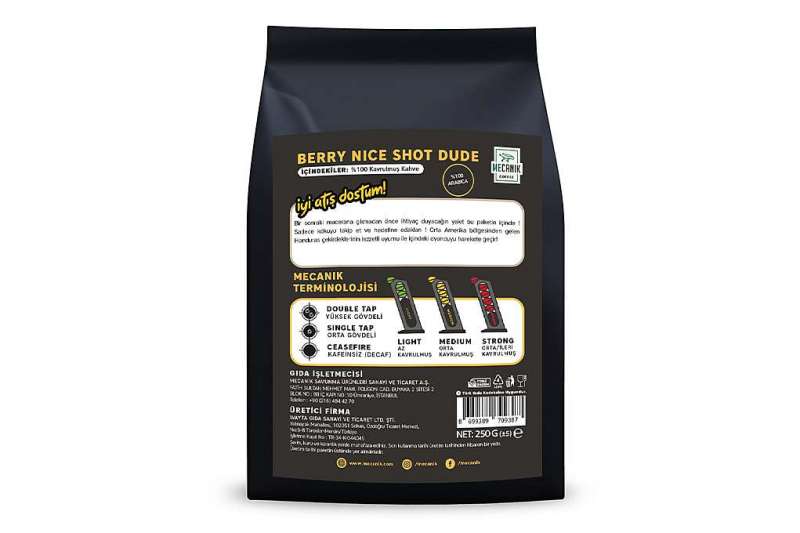 MECANIK COFFEE NICE SHOT DUDE (BREZILYA) 250g