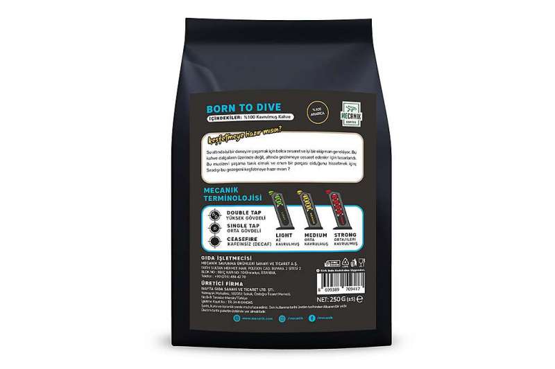 MECANIK COFFEE BORN TO DIVE (COLOMBIA) 250g