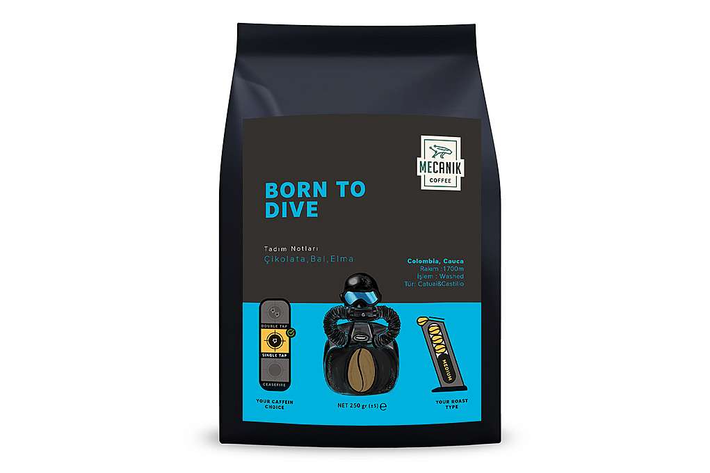 MECANIK COFFEE BORN TO DIVE (COLOMBIA) 250g
